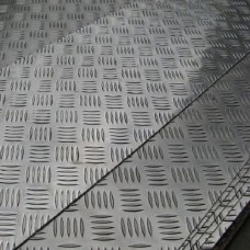 Лист нержавеющий рифленый г/к квинтет AISI 316 3 мм