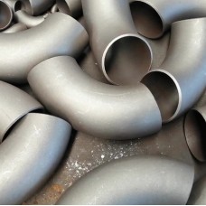 Отвод крутоизогнутый нержавеющий бесшовный приварной 12Х18Н10Т 45° DN 25 32х4 мм ГОСТ 17375-2001 тип 3D исп. 2